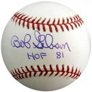 Bob Gibson Autographed HOF Baseball
