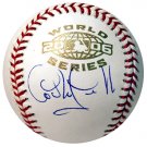 Carlos Guillen Autographed 2006 World Series Baseball