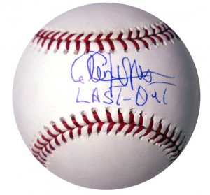 Cleon Jones Hand Signed "Last Out" Baseball