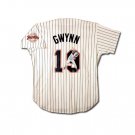 Tony Gwynn Autographed San Diego Padres -Jolene Jessie- Hand Painted Home/White Jersey (UDA)