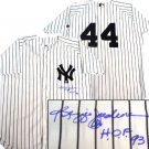 Reggie Jackson Hand Signed "HOF" NYY Jersey