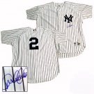 Derek Jeter Hand Signed Yankees Home Jersey