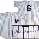 Joe Torre Hand Signed Yankees Home Jersey
