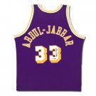 Kareem Abdul-Jabbar Autographed Lakers Mitchell & Ness -1979-80 Model- Away/Purple Jersey (UDA)