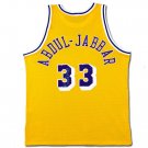 Kareem Abdul-Jabbar Autographed Lakers Mitchell & Ness -1979-80 Model- Home Gold Jersey (UDA)
