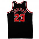 Michael Jordan Autographed Chicago Bulls Alternate/Black Jersey (UDA)