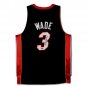 Dwyane Wade Autographed Miami Heat Away/Black Jersey (UDA)