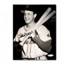 Stan Musial Autographed St. Louis Cardinals Black & White 8x10 Photo Top Loader (UDA)