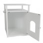 Cat Washroom Litter Box & Night Stand Pet House