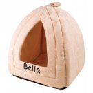 DonessVille Pyramid Pet Pod - Personalized Bed for dog or cat -PEACH