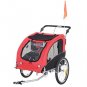Elite II 2-in-1 Pet Dog Bike Trailer and Stroller