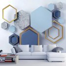 3D Wallpaper Abstract "Geometric" Decor