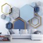 3D Wallpaper Abstract "Geometric" Decor