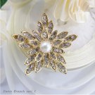 dania brooch seri C. indonesia freshwater pearls
