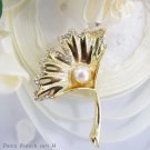 dania brooch seri H. indonesia freshwater pearls