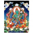 Green Tara Thangka
