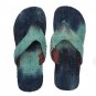Blue Hemp Dye Slipper
