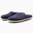 Felt Slippers (Indigo)