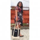 Multi Purpose Tote Bag - Nepali Cotton (Gheri And Cotton Fabric)
