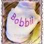ANY COLOR/FONT Personalized Dog Coat Sweater XXXS-XXS-XS-S-M