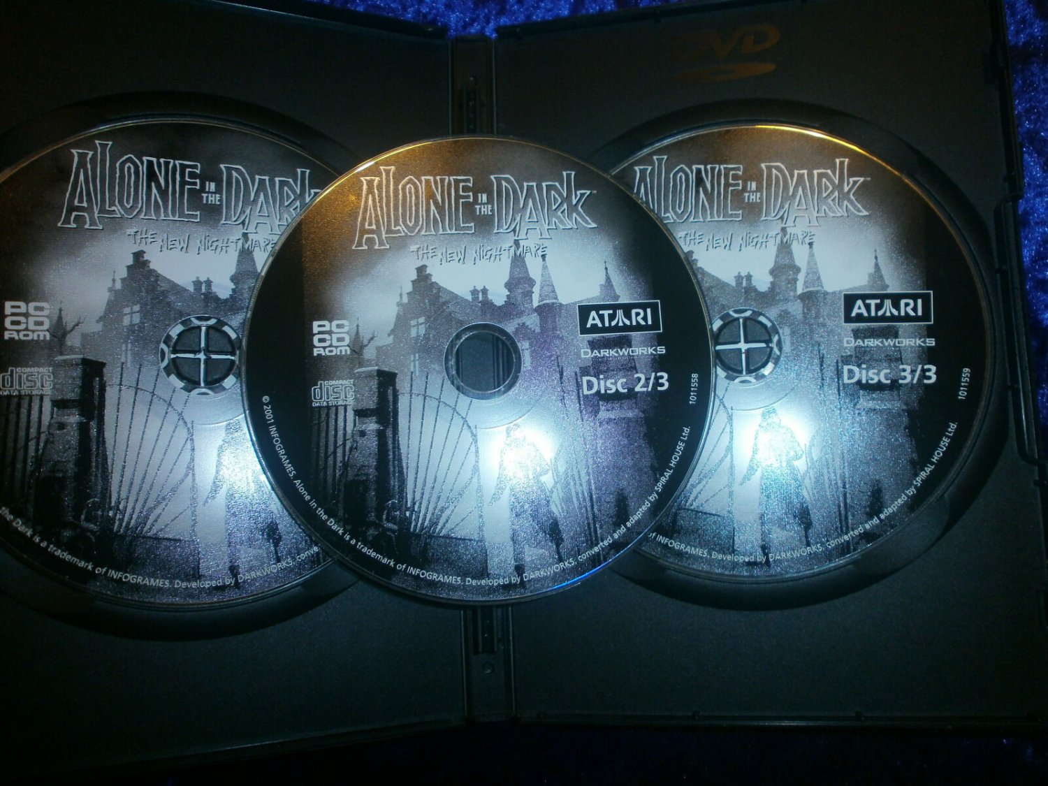Alone in the Dark The New Nightmare 2001 Infogames Best of Atari PC Game