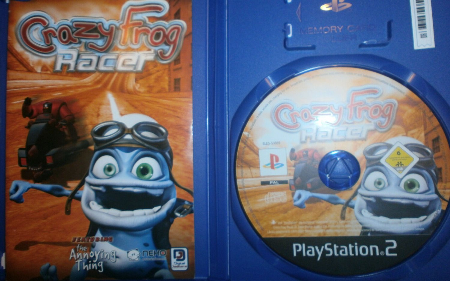 Crazy Frog Racer Digital Jesters PS2 Game
