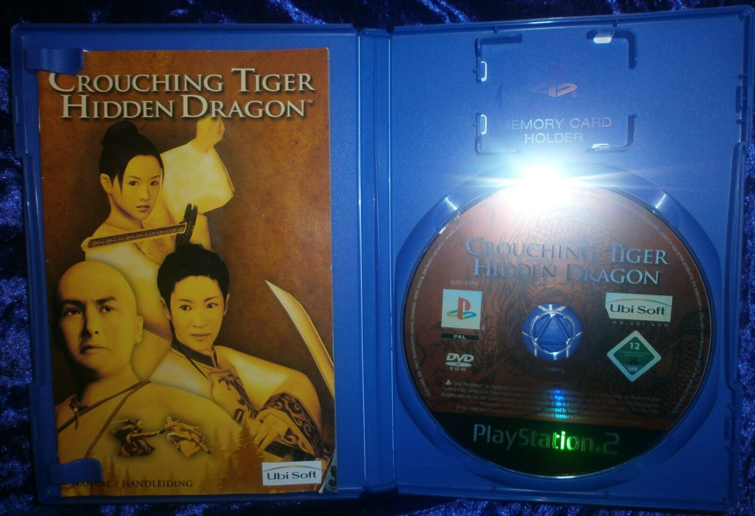 Crouching Tiger Hidden Dragon Ubisoft Playstation 2 Fighting Game