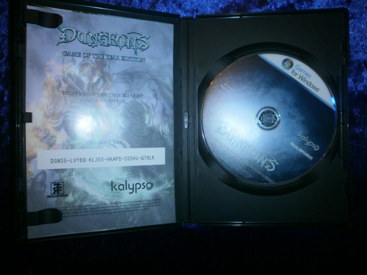 Dungeons Game of the Year Edition 2011 Kalypso PC DVD Game