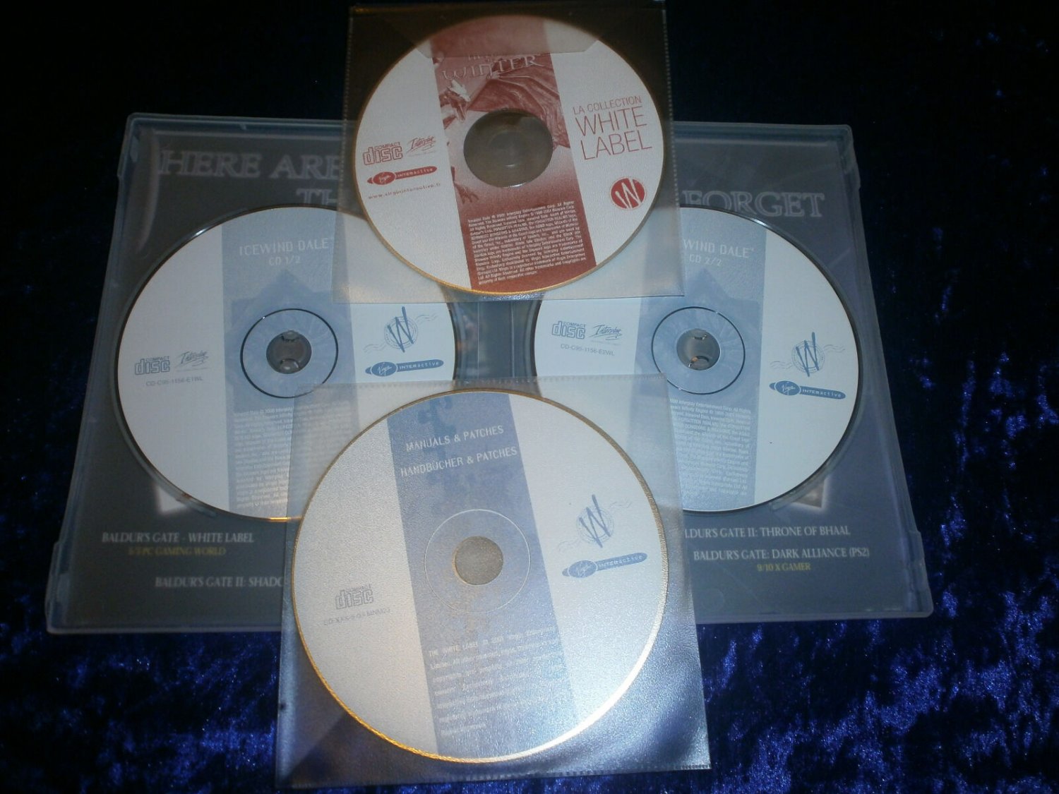 Icewind Dale and Heart of Winter Expansion Pack 2001 Black Isle PC CD Rom Game