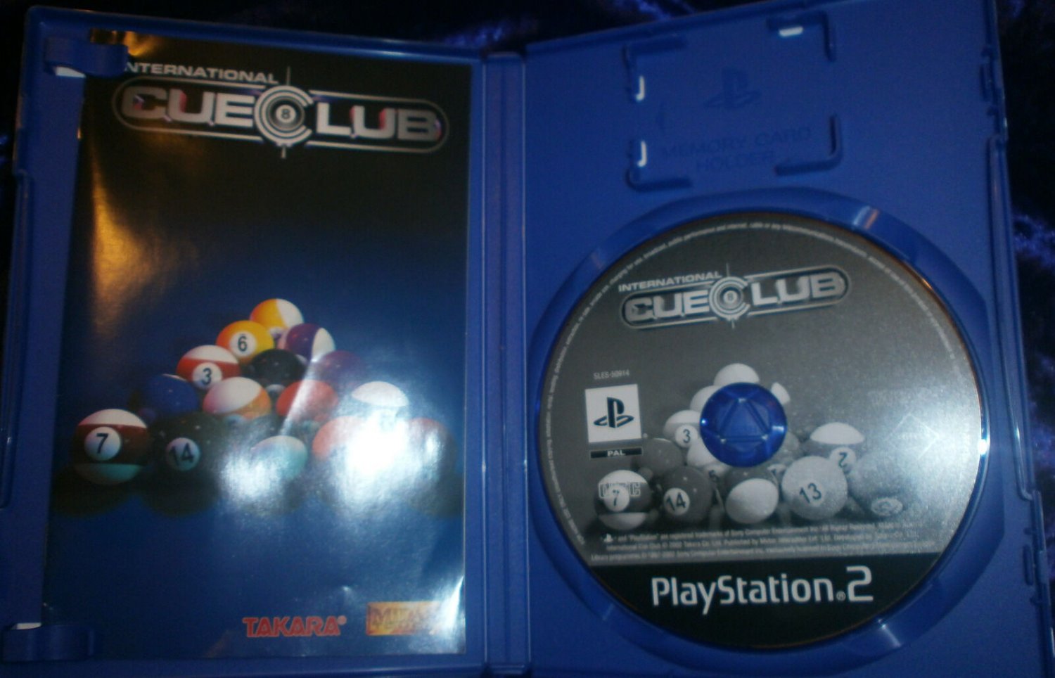 International Cue Club Midas Touch PS2 Game