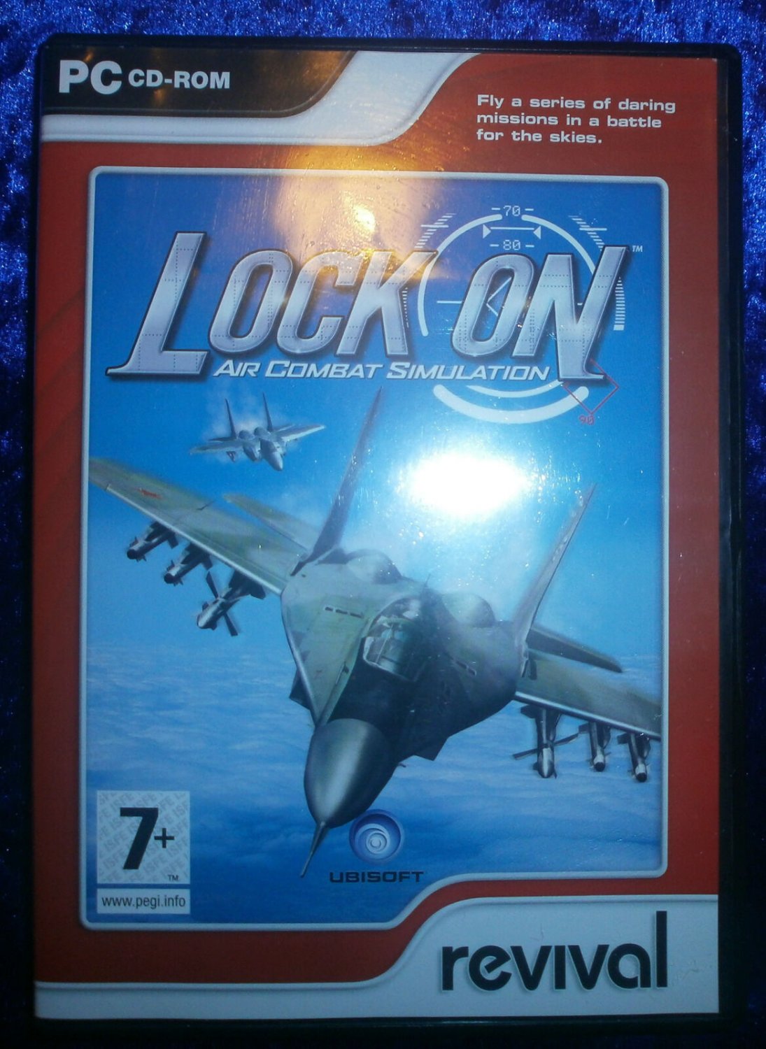 Lock On Air Combat 2007 Ubisoft PC Flight Simulation Game