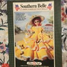 Southern Belle American Heritage Collection Crochet 15"" Doll Dress Pattern USA