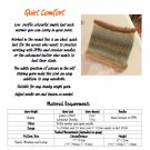 Quiet Comfort Neckwarmer Knit Pattern PDF INSTANT DOWNLOAD
