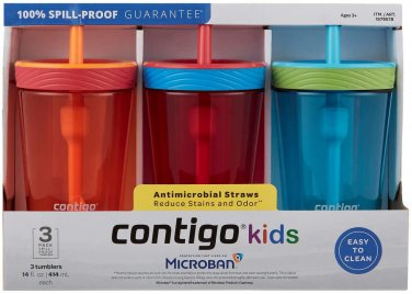 Contigo Kids 3 Pack Tumblers