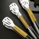 New Stainless Steel Food Clip Tongs Kitchen Tool Anti-heat Bread Clip Buffet Coo