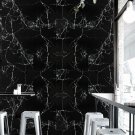 Black Marble Adhesive Sticker Wrapping 1 sheet Marble Pattern Wallpaper Sticker