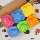 New 1pc Random Rice Ball Mold Sushi Rice Cake Egg Mold Mould Fish Car Star Heart