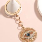 Rhinestone Eye Charm Keychain for Handbag Car Keys Decor Gift Keychain for Women