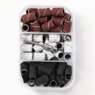 New 1box Mix Color Nail Polishing Head  Nails Sanding Cap Tools Nail Drill