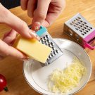 New 1pc Random Color Mini Cheese Grater Handheld Cheese Peel Cutter Fruit Garlic