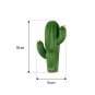 New 1pc Cactus Shaped Wall Hook Resin Cactus Wall Hook Creative Adhesive 3D Home
