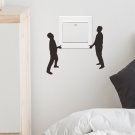 New Figure Graphic Switch Outlet Wall Sticker Vinyl Wall Decal Mural Art Wall New Figure Graphic Switch Outlet Wall Sticker Vinyl Wall Decal Mural Art Wall