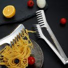 New 1pc Stainless Steel Food Clip Noodles Clip Food Comb Tongs Pasta Holder