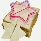 New Star Sandwich Mould Cutter Toast Cookie Cutters Baking Bread Presses for Kid