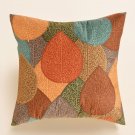 New Tree Leaf Print Cushion Cover Without Filler 18x18 inch Pillowcase Throw