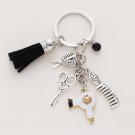 Tassel Charm Keychain Accessories Pendant Key Ring Decor Gifts for Women Men