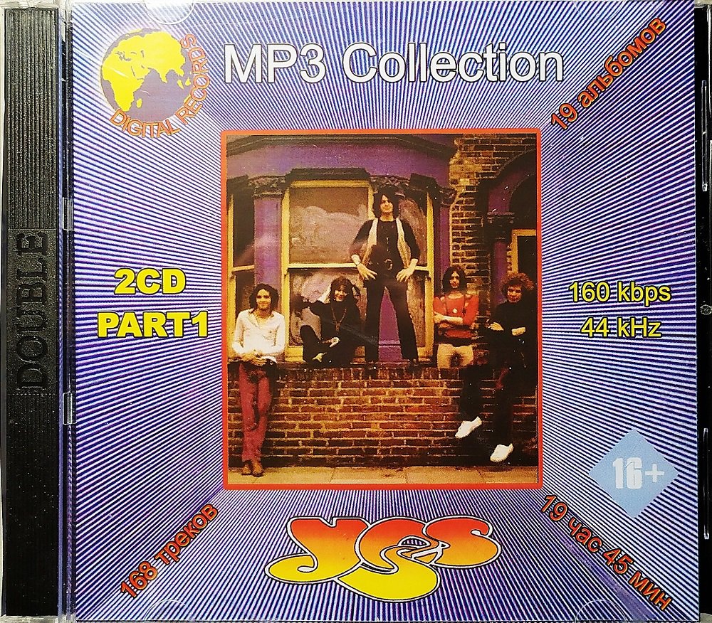 Yes Part 1 - Collection - 2CD - Rare - 19 albums, 168 songs - Jewel case