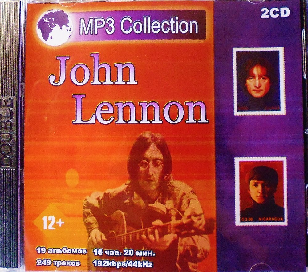 John Lennon - Collection - 2CD - 19 albums, 249 songs - Rare - Jewel case