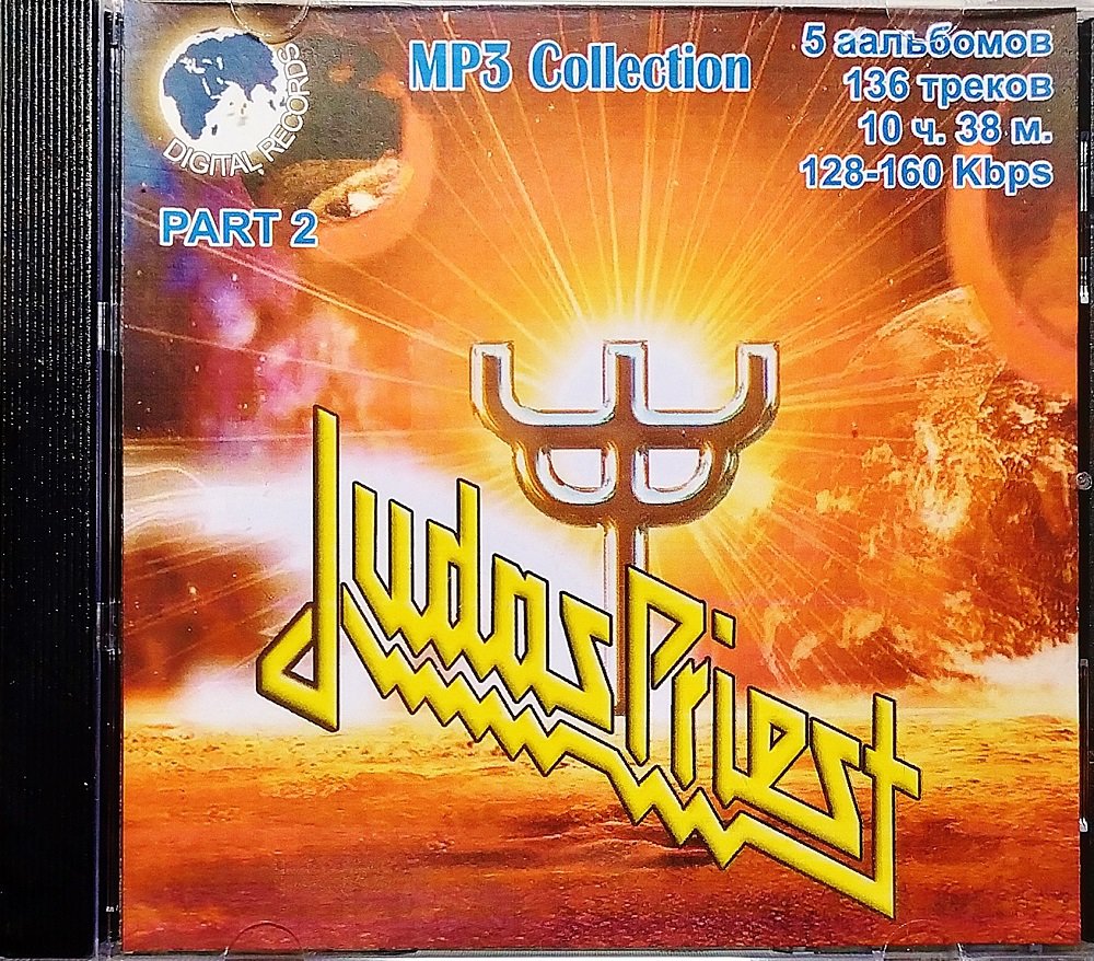 Judas Priest Part 2 - Collection - 1CD - Rare - 5 albums, 136 songs - Jewel case