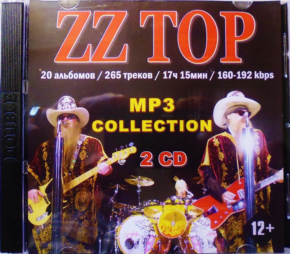 ZZ Top - Collection - 2CD - Rare - 20 albums, 265 songs - Jewel case